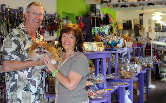 Move to smaller shop brings increase in human, canine traffic to Paw Dazzle